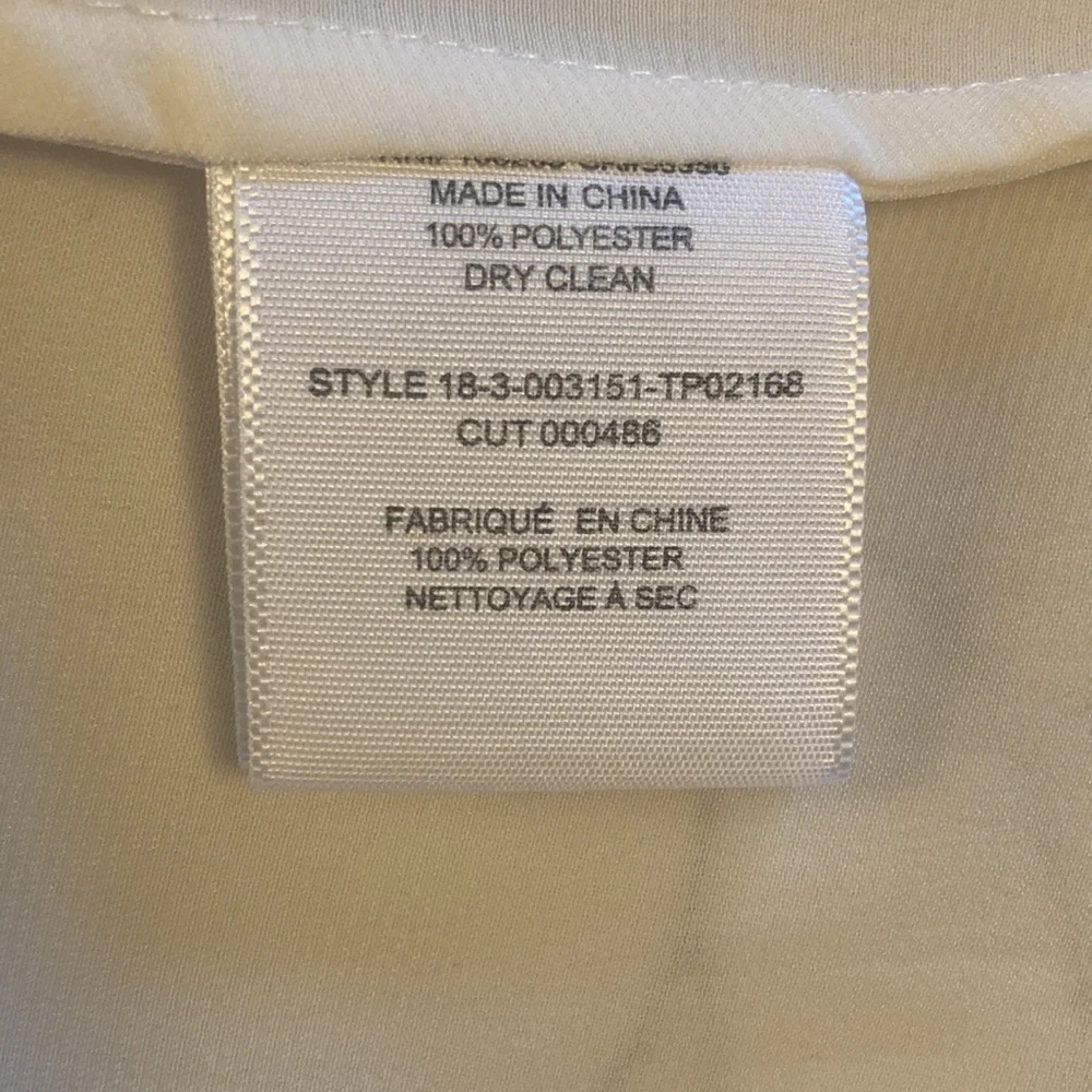 Joie Kynthia white blouse with pearl buttons. Size M - Picture 9 of 11